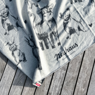 Kuscheldecke  „Seppi & seine Freunde“ 1